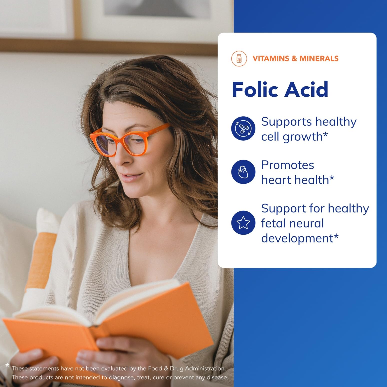 Pure Encapsulations Folic Acid 800 mcg supplement capsules close-up