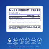 Pure Encapsulations GABA Supplement 700mg side view with dosage details