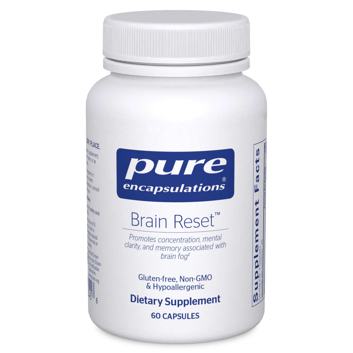 Pure Encapsulations Ginkgo Biloba 120mg capsules front view