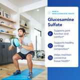 Pure Encapsulations Glucosamine Sulfate 1000mg capsule close-up