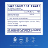 Pure Encapsulations Glucosamine Sulfate 1000mg side view