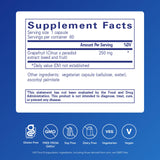 Pure Encapsulations Grapefruit Seed Extract 250mg side view