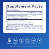Pure Encapsulations Green Tea Extract 100mg side view