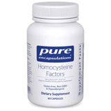 Pure Encapsulations Homocysteine Factors 60 Capsules front view
