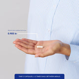 Pure Encapsulations L-Arginine 1000mg supplement opened with capsules