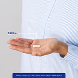 Pure Encapsulations L-Glutamine bottle with dosage instructions