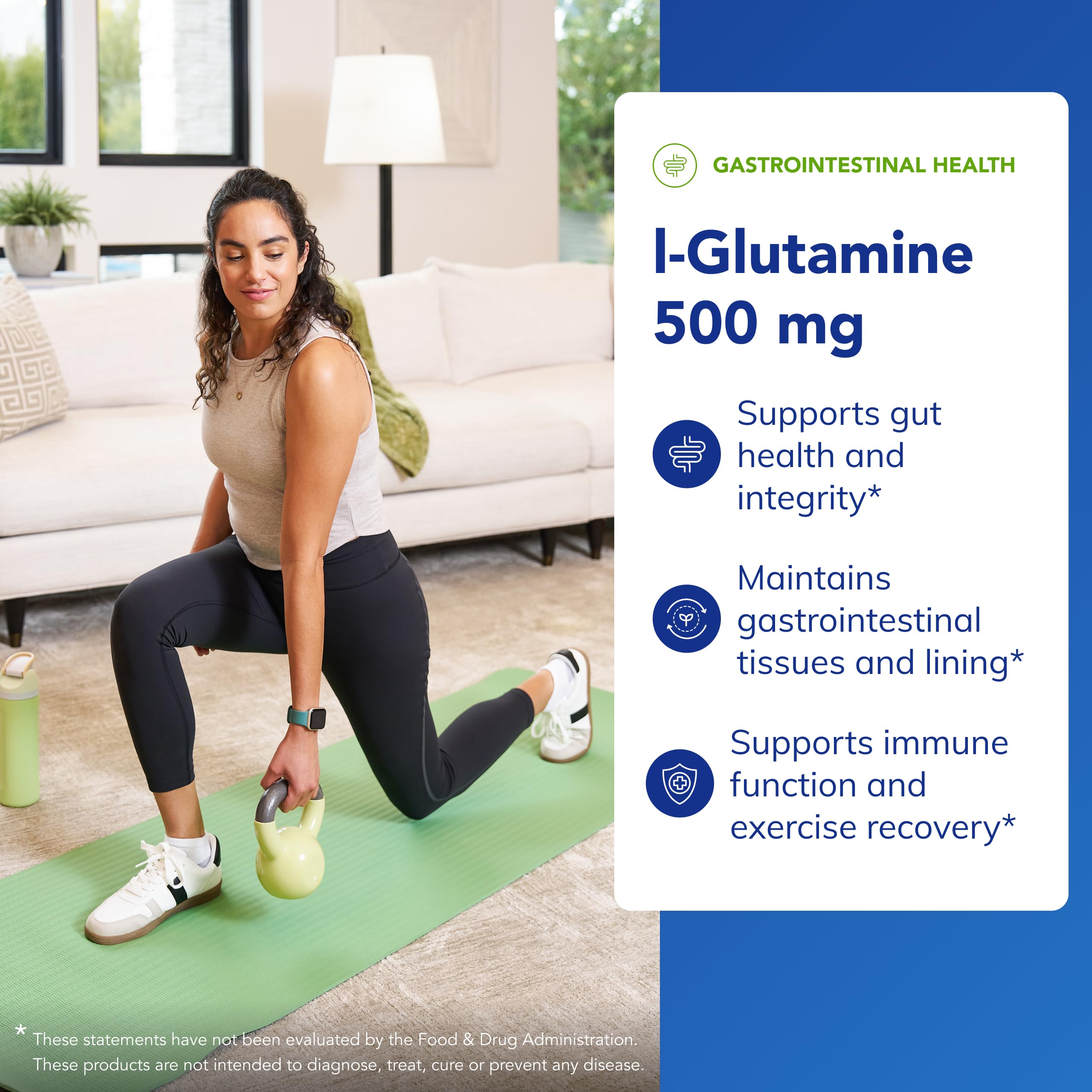 Pure Encapsulations L-Glutamine Powder 500mg ingredients list
