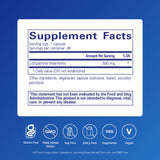 Pure Encapsulations L-Glutamine Powder 500mg side view