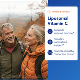 Pure Encapsulations Liposomal Vitamin C 500mg capsules close-up