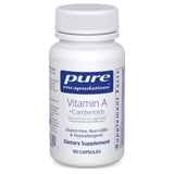 Pure Encapsulations Lutein Supplement 60 capsules front view