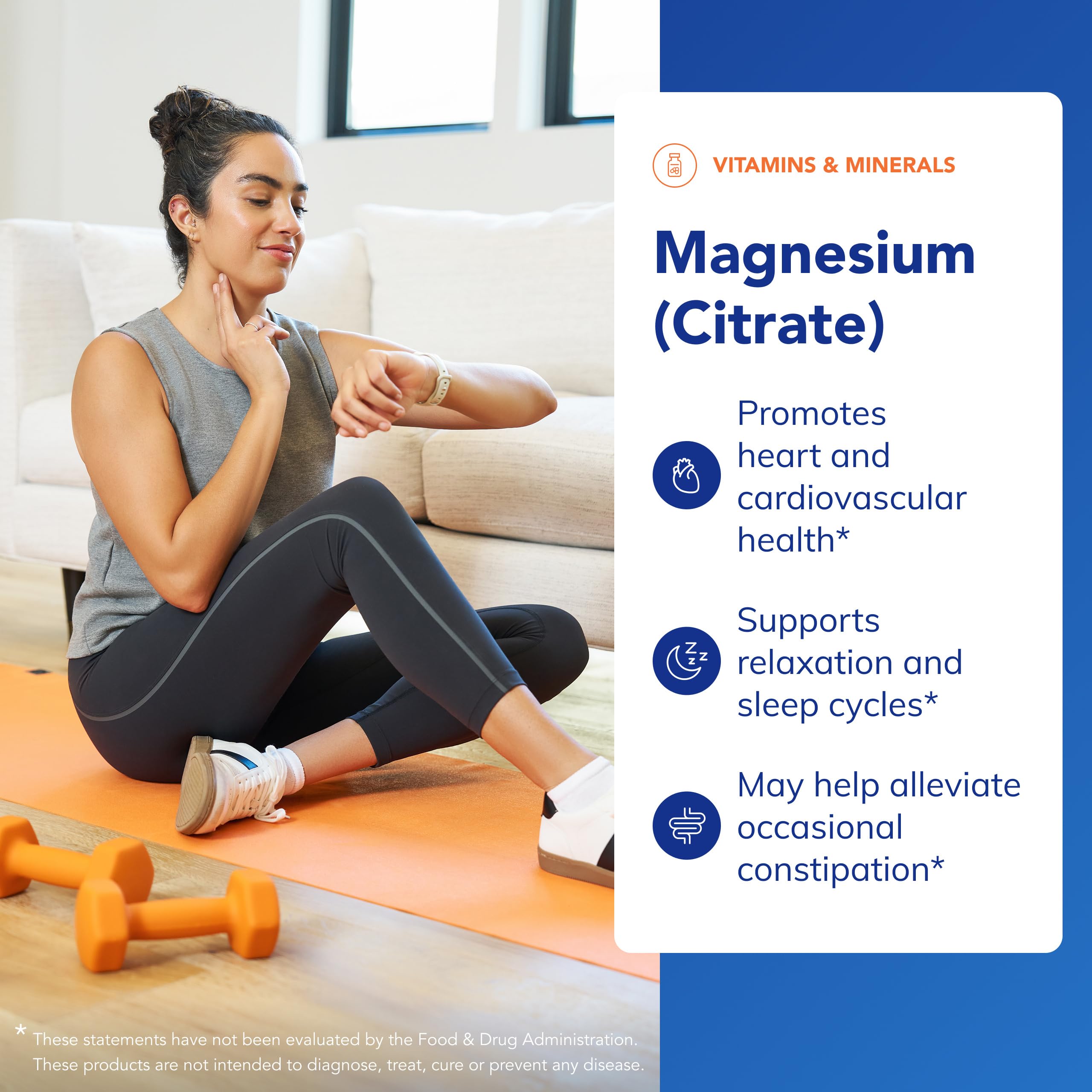 Pure Encapsulations Magnesium Citrate 150mg capsule with dosage details