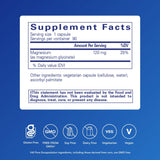 Pure Encapsulations Magnesium Glycinate 120mg Capsules back view