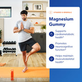 Pure Encapsulations Magnesium Gummy on a wooden table