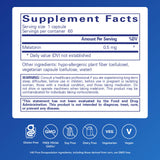 Pure Encapsulations Melatonin 0.5 mg 60 Capsules back view