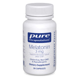 Pure Encapsulations Melatonin 3 mg 30 Capsules front view