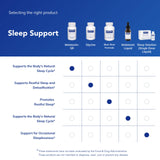 Pure Encapsulations Melatonin-SR capsules on a wooden surface