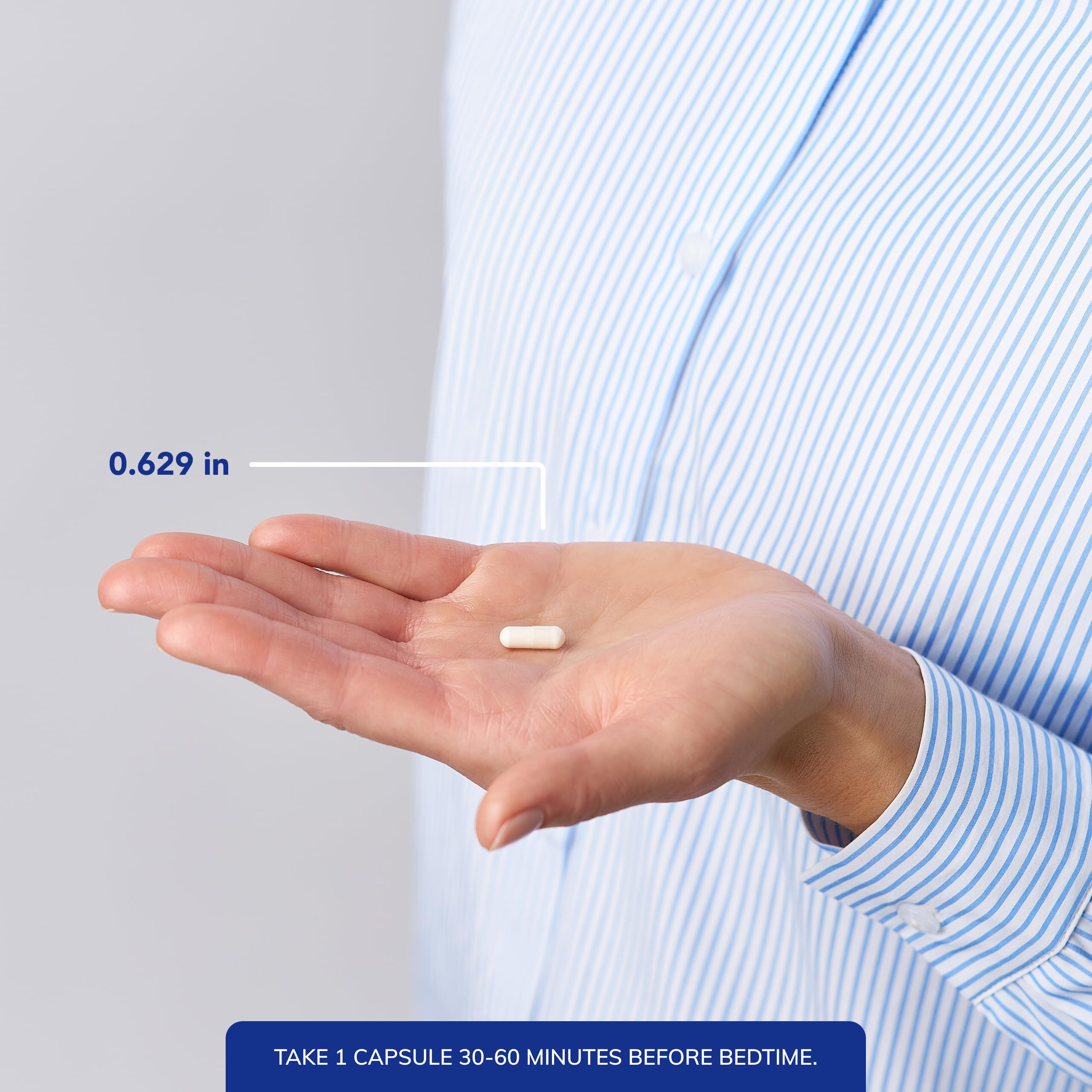 Pure Encapsulations Melatonin-SR capsules on a wooden table