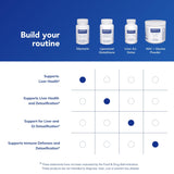 Pure Encapsulations Milk Thistle 250mg supplement in a lifestyle setting