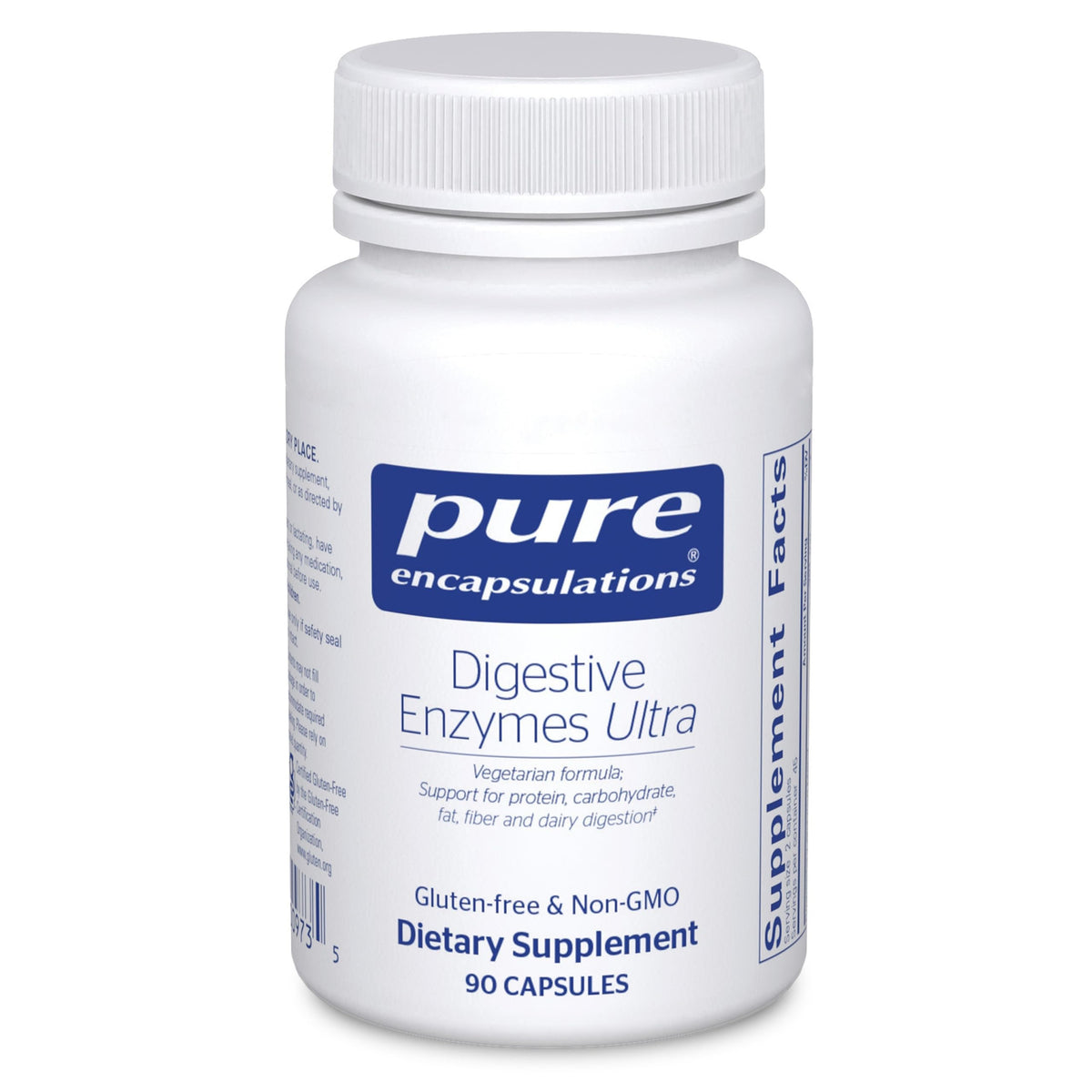 Pure Encapsulations Multi-Enzymes 391mg vegetarian capsules front view