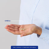 Pure Encapsulations Olive Leaf Extract ingredients list on packaging