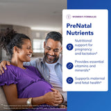 Pure Encapsulations Prenatal Vitamin 60 Capsules back view