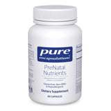 Pure Encapsulations Prenatal Vitamin 60 Capsules front view