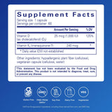 Pure Encapsulations PureHeart K2D supplement bottle side view