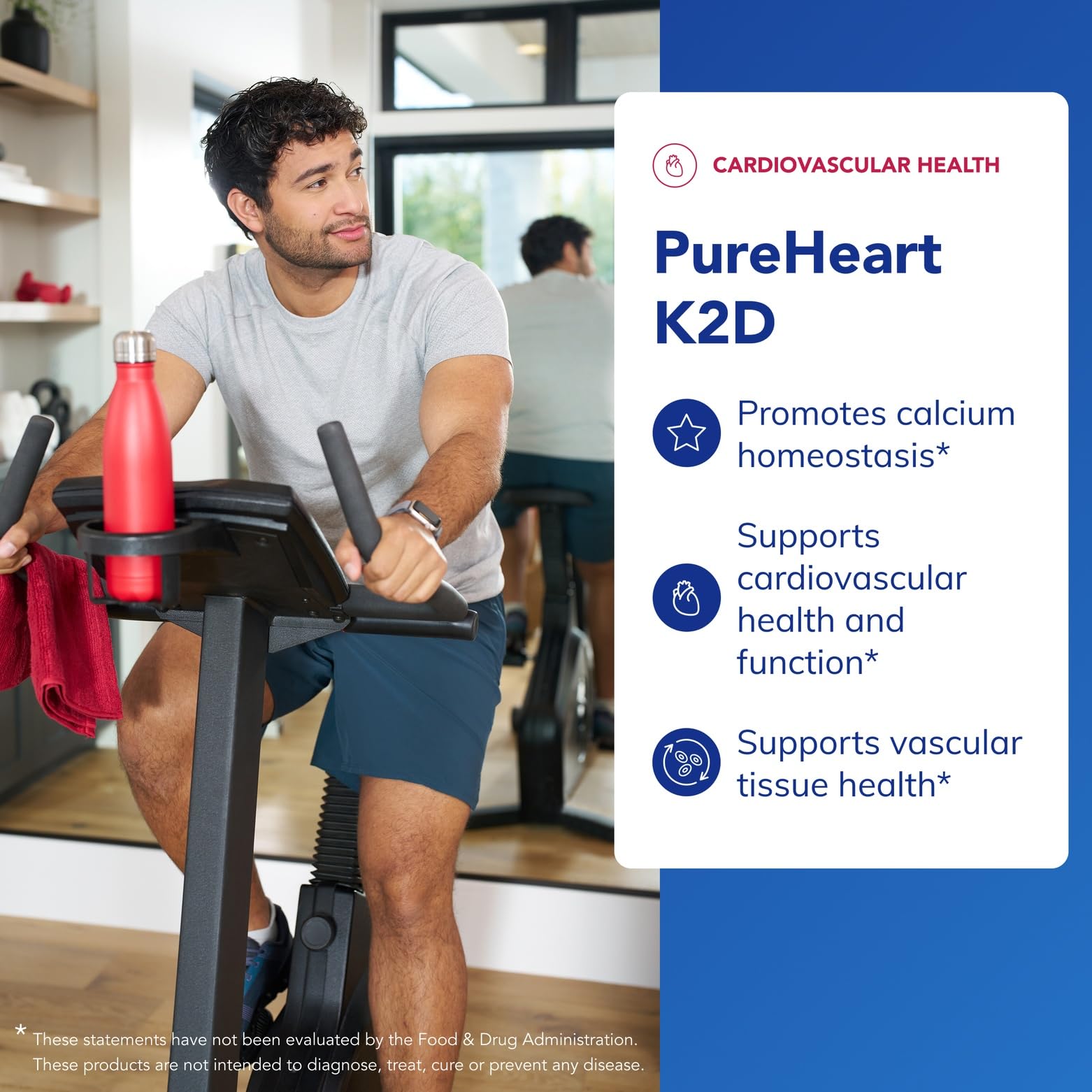 Pure Encapsulations PureHeart K2D vegetarian capsules close-up