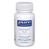 Pure Encapsulations PureHeart K2D vitamin D3 and K2 capsules front view