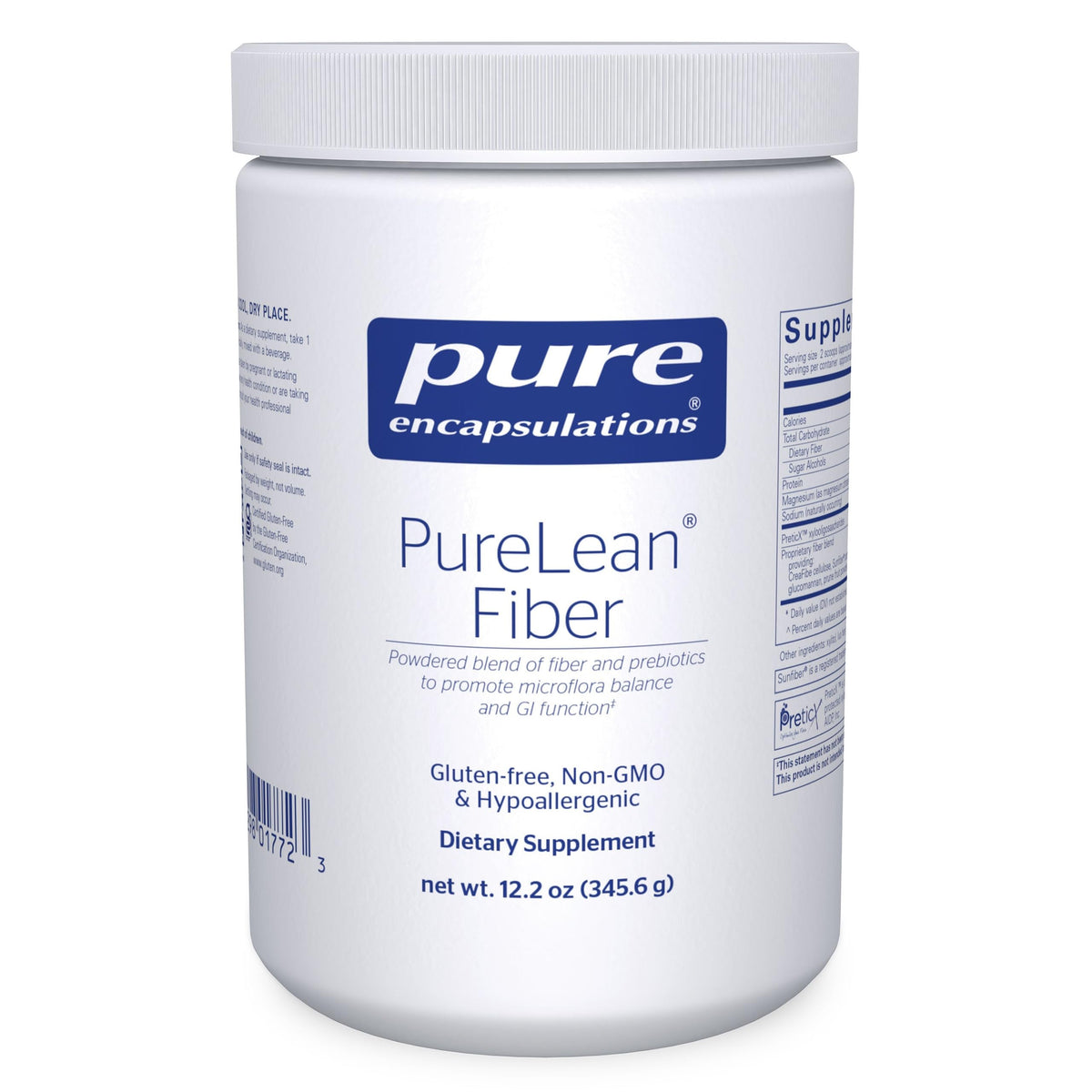 Pure Encapsulations PureLean Fiber 431g front view