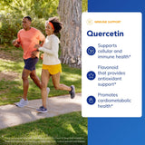Pure Encapsulations Quercetin Supplement 500mg capsules in hand
