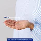 Pure Encapsulations Rapid Mental Energy supplement bottle back view