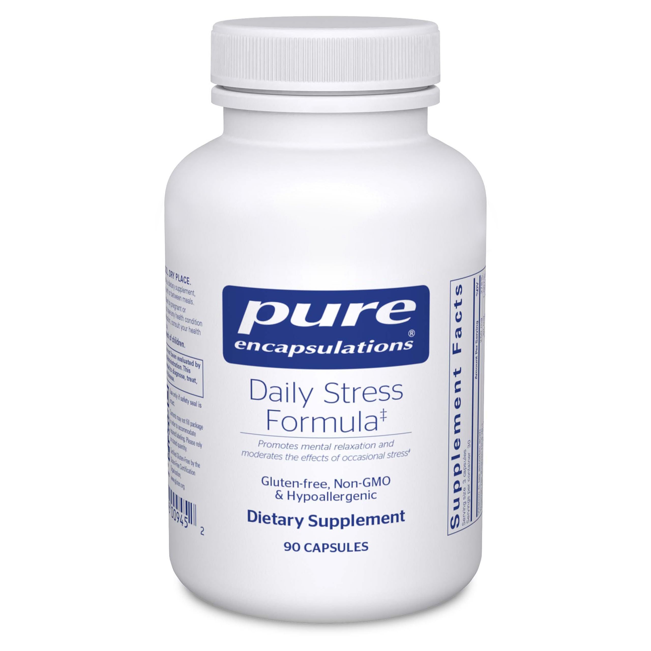 Pure Encapsulations Stress Support Capsules front view