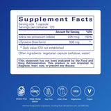 Pure Encapsulations Thyroid Extract supplement bottle side view