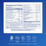 Pure Encapsulations VisionPro Nutrients 68g side view showing ingredient details
