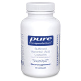 Pure Encapsulations Vitamin C Buffered Ascorbic Acid Capsules front view