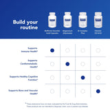 Pure Encapsulations Vitamin C Capsules on a wooden table