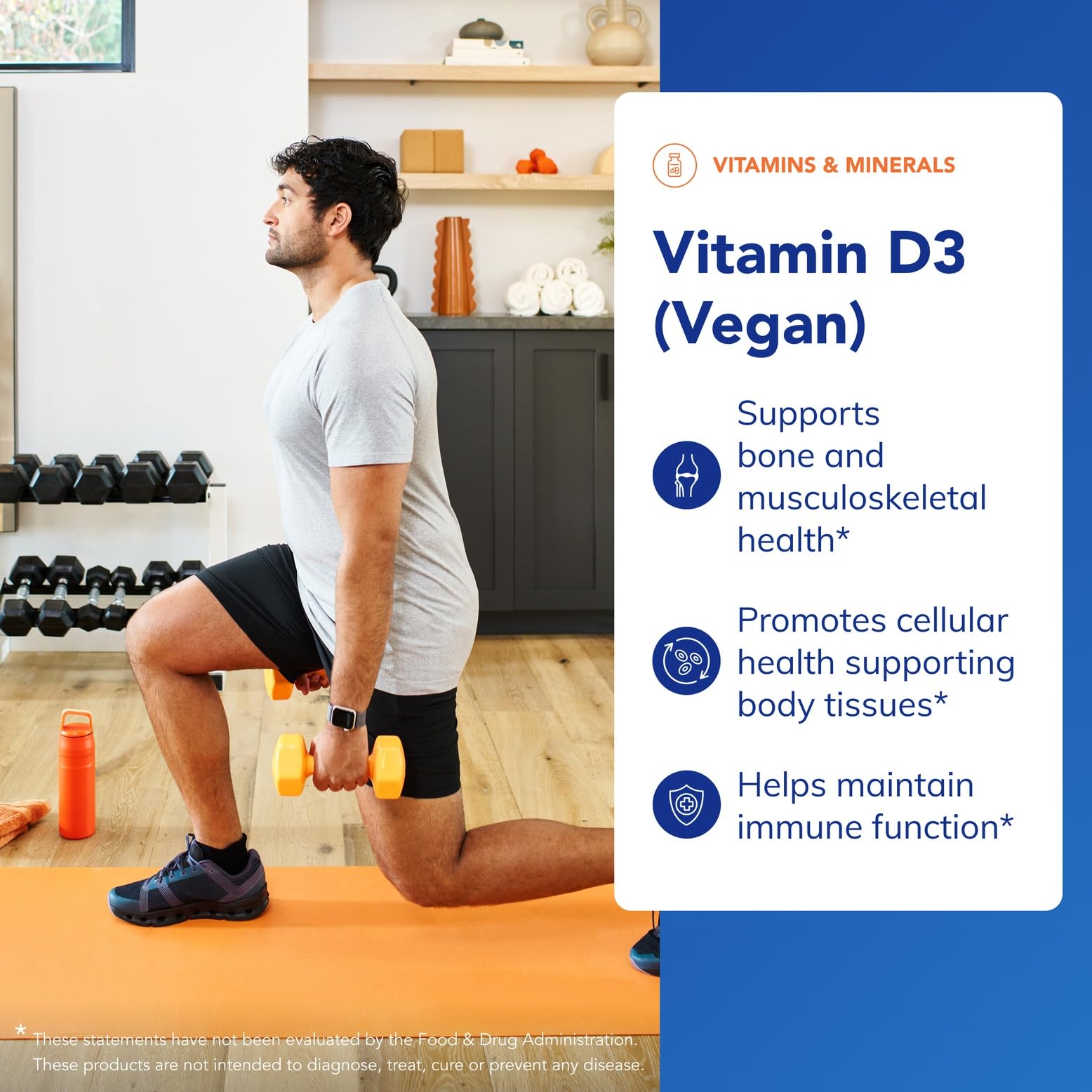 Pure Encapsulations Vitamin D3 50 mcg organic vegan capsules packaging