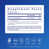 Pure Encapsulations Vitamin D3 50 mcg organic vegan capsules side view