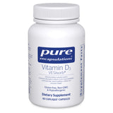 Pure Encapsulations Vitamin D3 50mcg capsule bottle front view