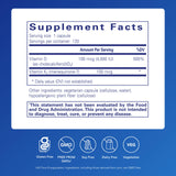 Pure Encapsulations Vitamin D3 & K2 capsules back view with ingredient list