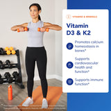 Pure Encapsulations Vitamin D3 & K2 capsules side view showing capsule