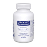 Pure Encapsulations Women's Nutrients 40+ multivitamin capsules front view