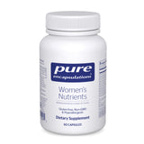 Pure Encapsulations Women's Nutrients 60 Capsules front view