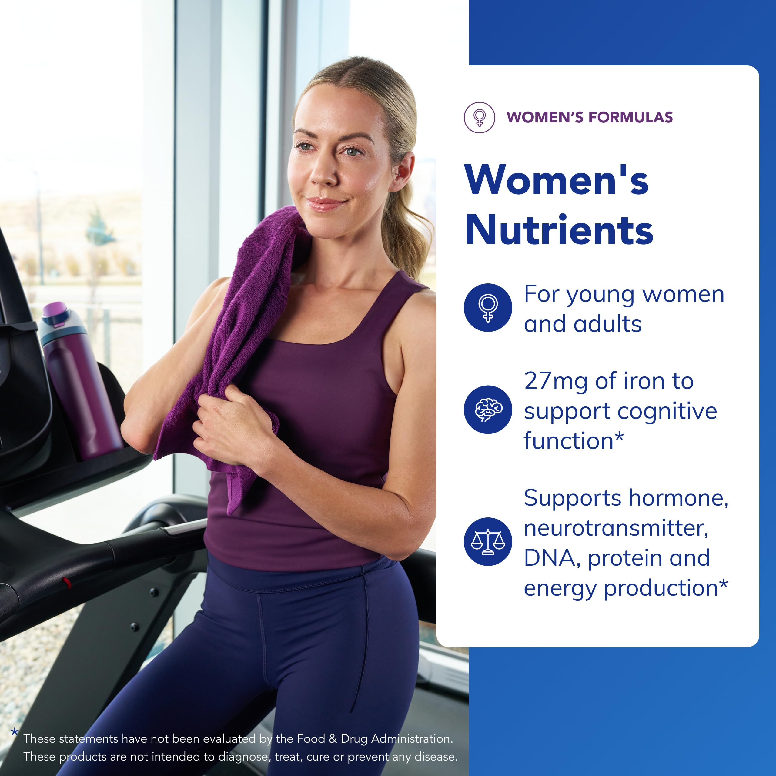 Pure Encapsulations Women's Nutrients 60 Capsules side view