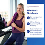 Pure Encapsulations Women's Nutrients 60 Capsules side view