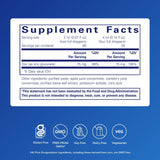 Pure Encapsulations Zinc Liquid Supplement 15mg back view