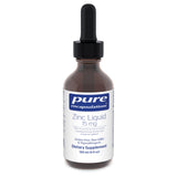 Pure Encapsulations Zinc Liquid Supplement 15mg front view