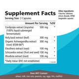 PURE ESSENCE LABS Adrenal Stability 132g supplement capsule close-up