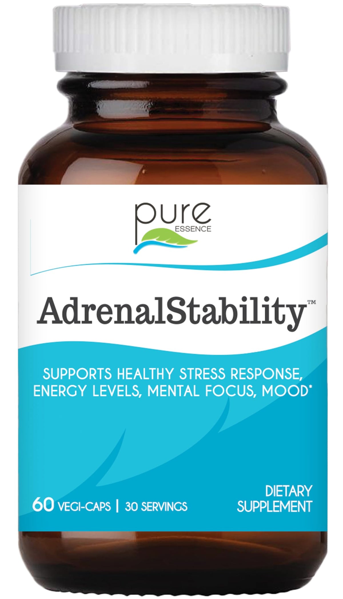 PURE ESSENCE LABS Adrenal Stability 186g front view